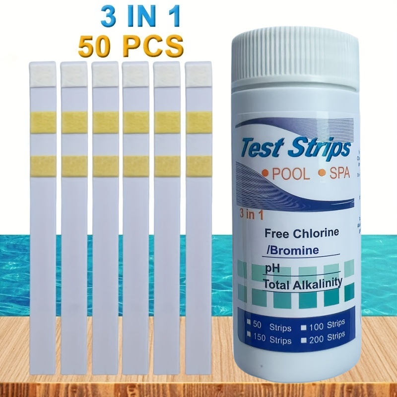 Marine Aquarium Water Testing - Chlorine PH Test Strips SPA Swimming