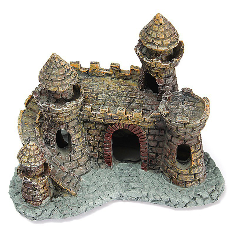 Aquarium Marina - Artificial World of Tanks Stone-island Resin