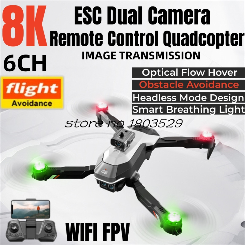 Overflow Box Dual - 8K ESC Dual Camera FPV Remote
