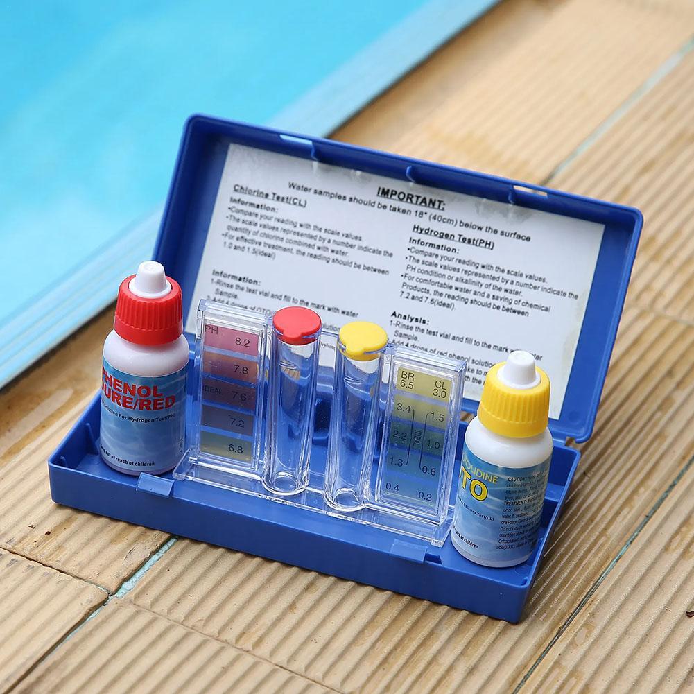 PH Chlorine Water Test Kit Tes - Marine Aquarium Water Testing recension och pris
