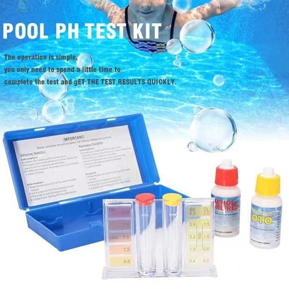 PH Chlorine Water Test Kit Tes - Marine Aquarium Water Testing recension och pris