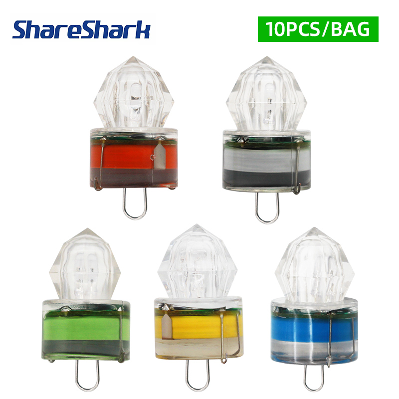 ShareShark 10pcs/bag LED Fishi - Marine Aquarium Led recension och pris