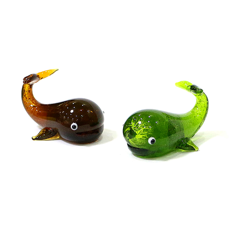 Murano Glass Whale Miniature F - Marine Aquarium Live recension och pris