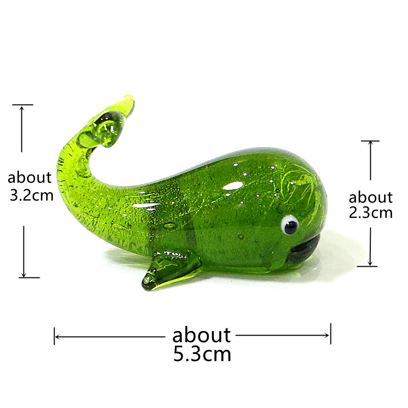 Murano Glass Whale Miniature F - Marine Aquarium Live recension och pris