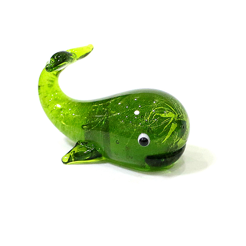 Murano Glass Whale Miniature F - Marine Aquarium Live recension och pris