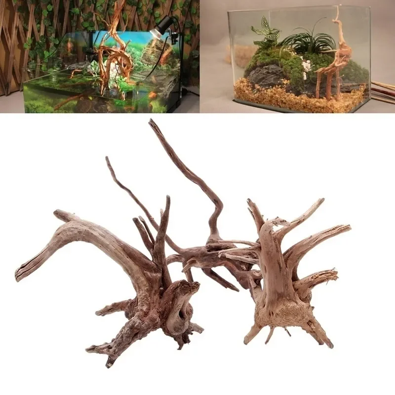 Natural Tree Trunk Driftwood A - Marine Aquarium All In One recension och pris