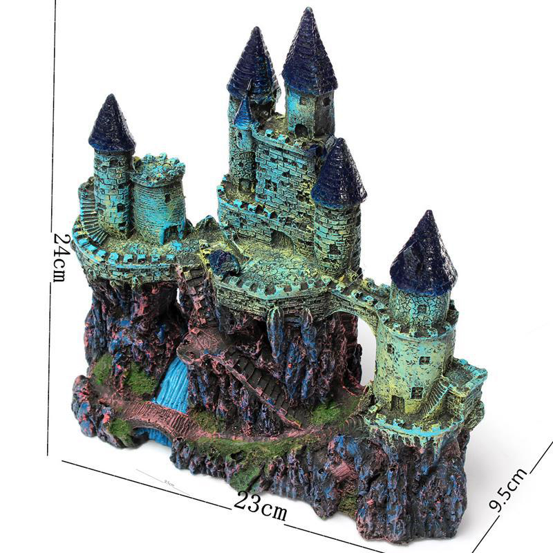 Super Castle Ornament Fish Tan - Aquarium Marina recension och pris