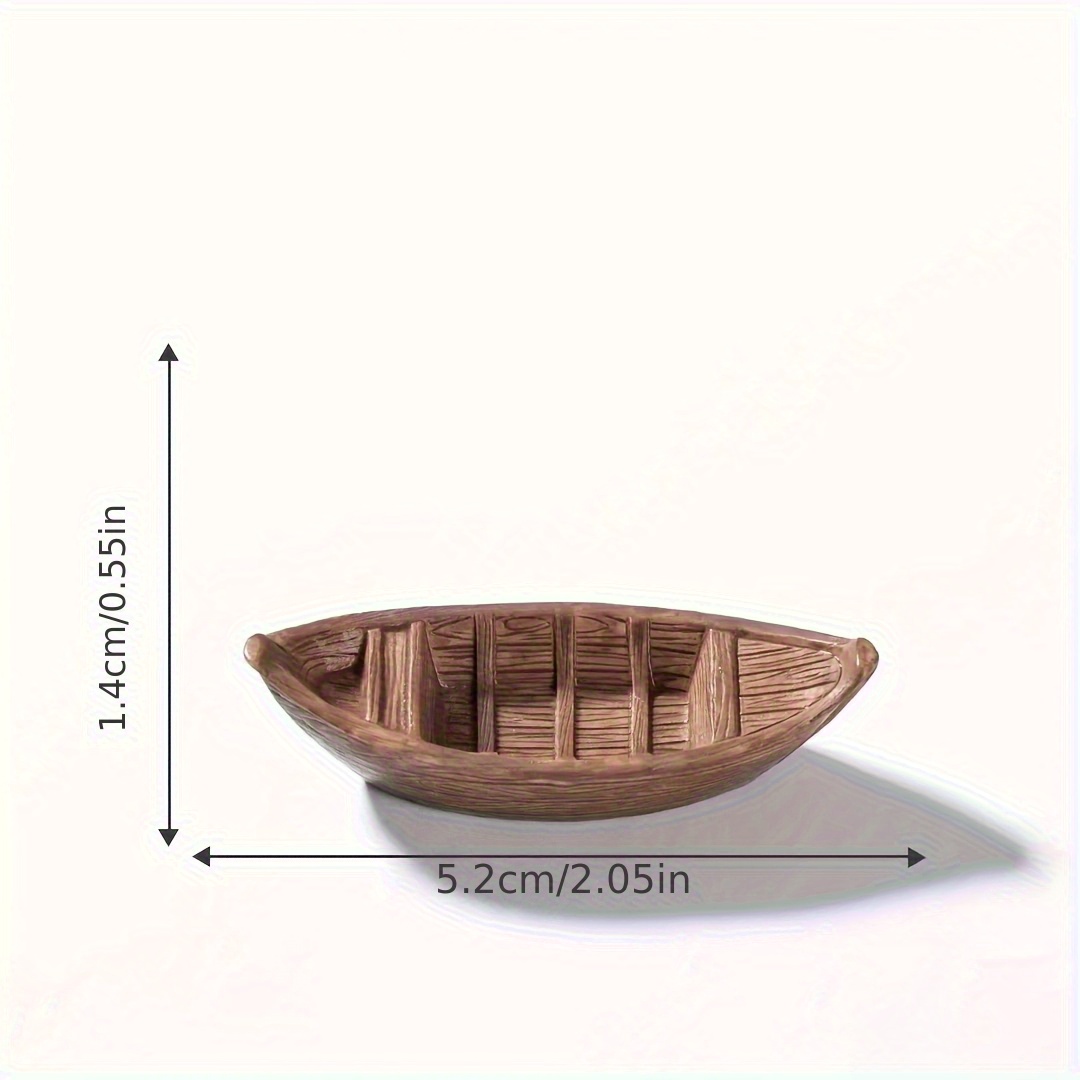 2 Mini Boats - Realistic Float - Aquarium Marina recension och pris