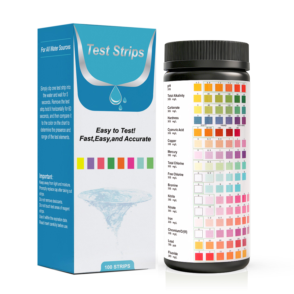 Yieryi 16 in 1 Water Test Stri - Marine Aquarium Water Testing recension och pris