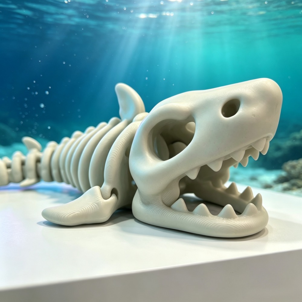 Shark Skeleton Aquarium Decor  - Marine Aquarium All In One recension och pris