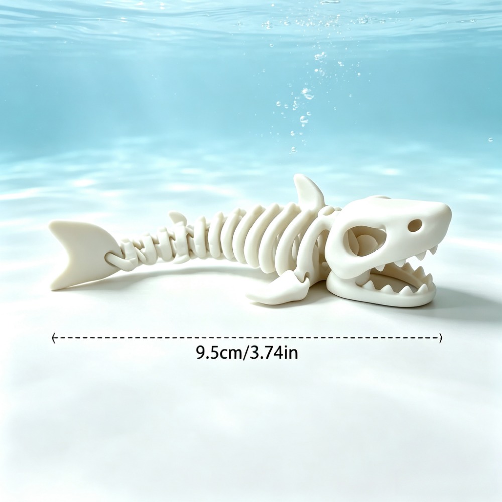 Shark Skeleton Aquarium Decor  - Marine Aquarium All In One recension och pris