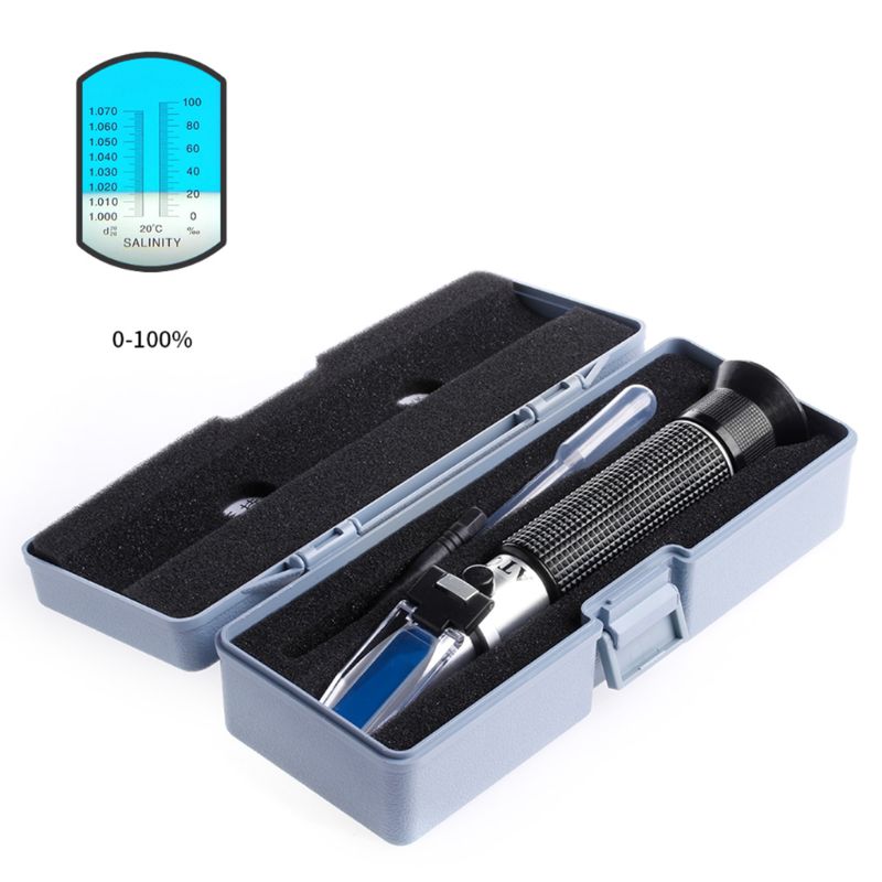 Salinity Refractometer Meter W - Marine Aquarium Water Testing recension och pris