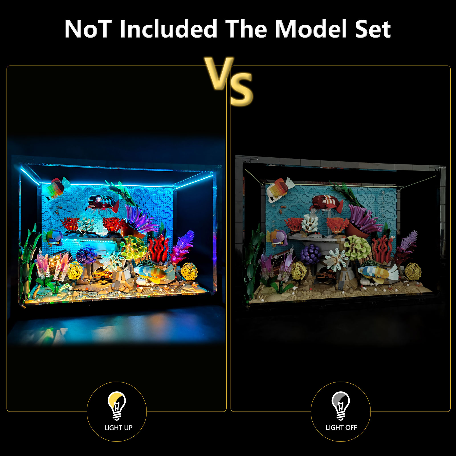 LYBMTWF LED Lighting Kit Compa - Marine Aquarium Led recension och pris