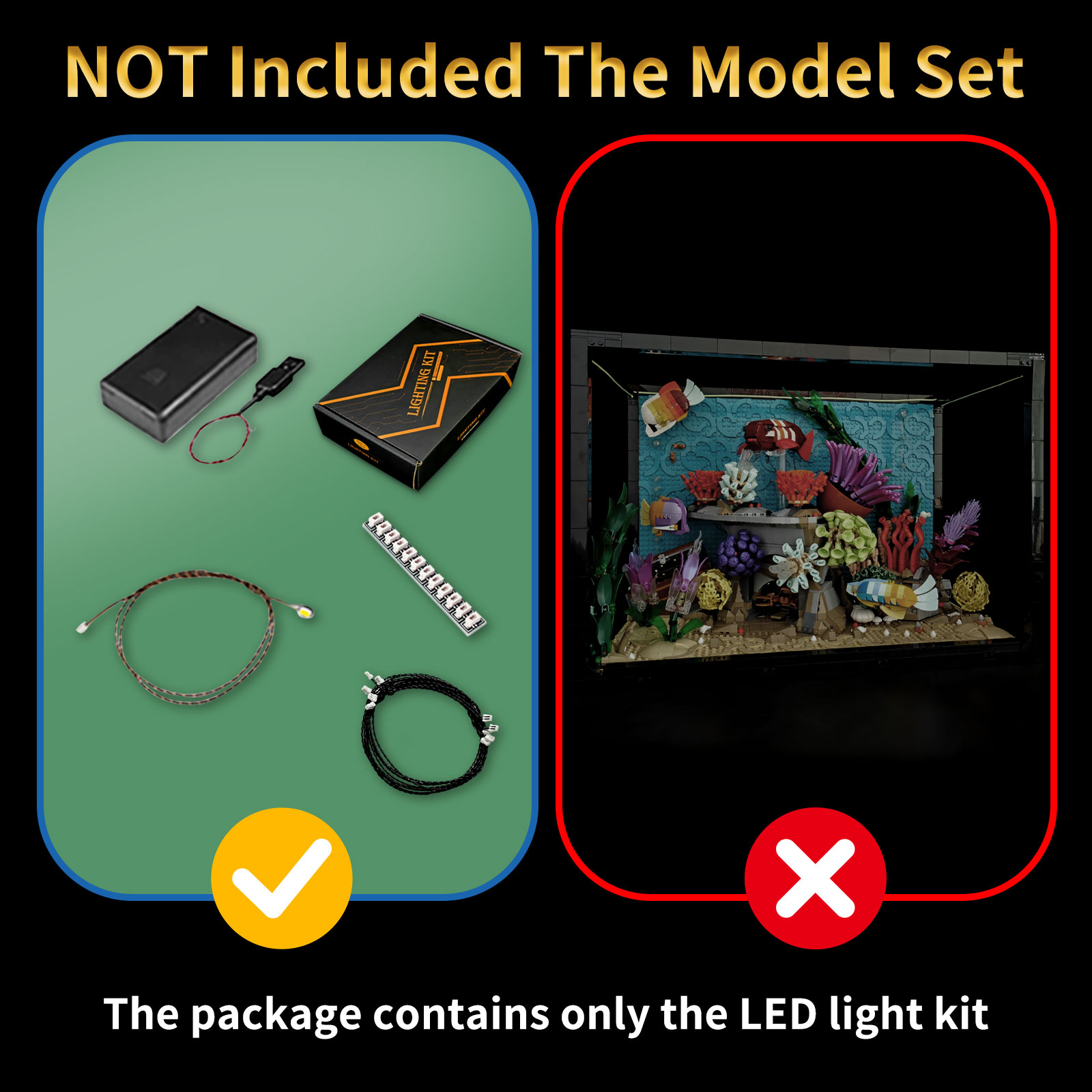 LYBMTWF LED Lighting Kit Compa - Marine Aquarium Led recension och pris