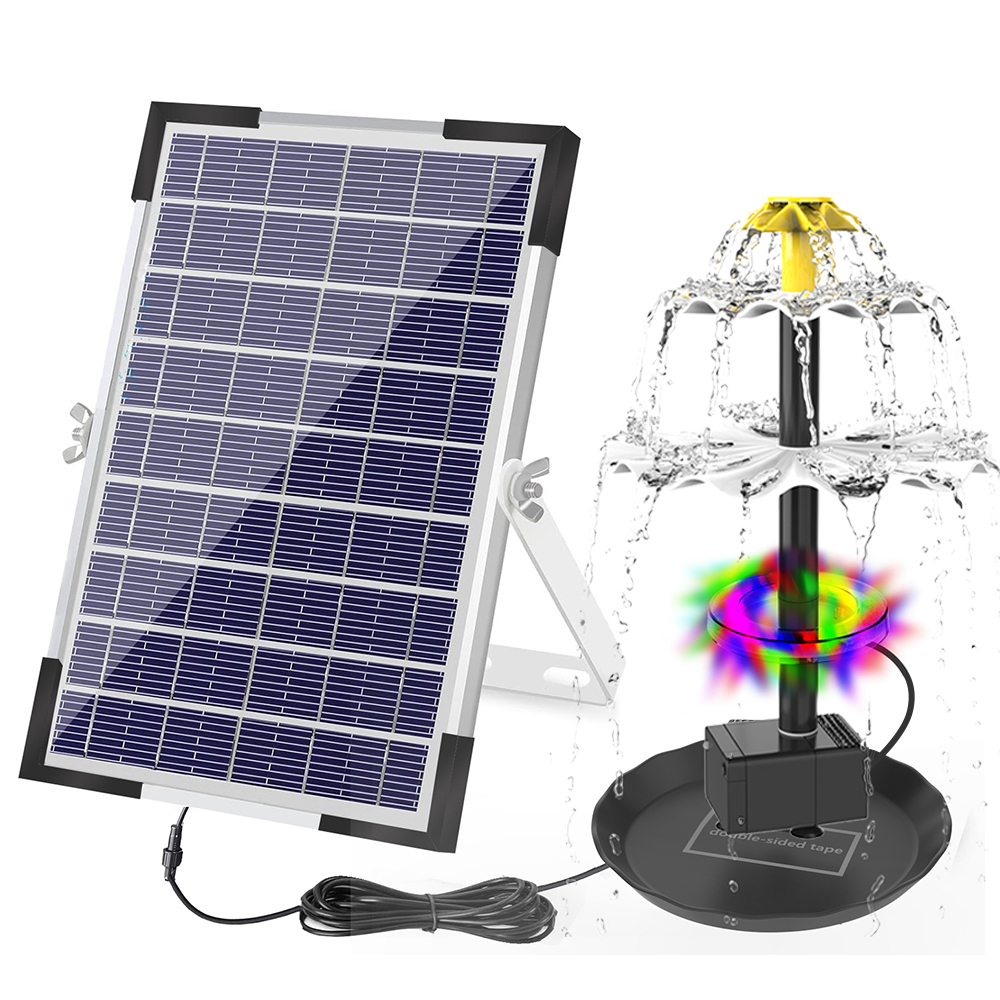 Solar Fountain Pump for Bird B - Marine Aquarium Led recension och pris