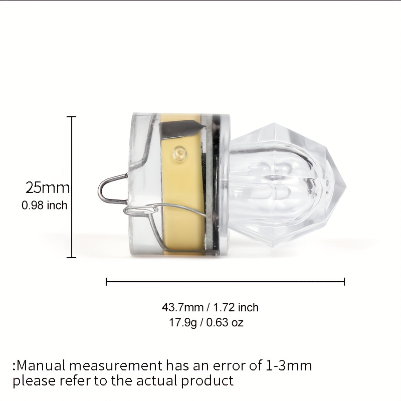 10 Pieces of LED Fishing Light - Marine Aquarium Led recension och pris
