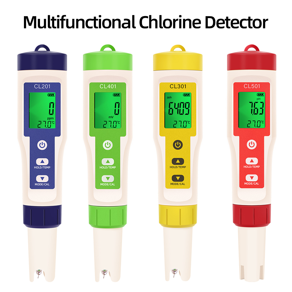 PH/CL2/H2/ORP/Temperature Mete - Marine Aquarium Water Testing recension och pris