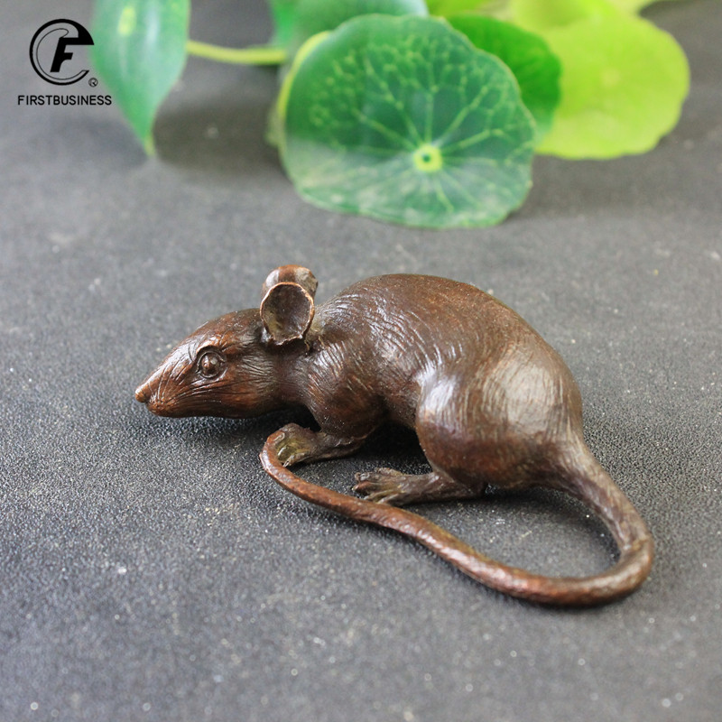 Heavy Brass BIG Rat Mouse Figu - Marine Aquarium All In One recension och pris
