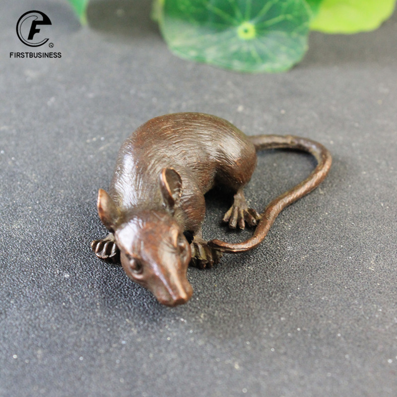 Heavy Brass BIG Rat Mouse Figu - Marine Aquarium All In One recension och pris