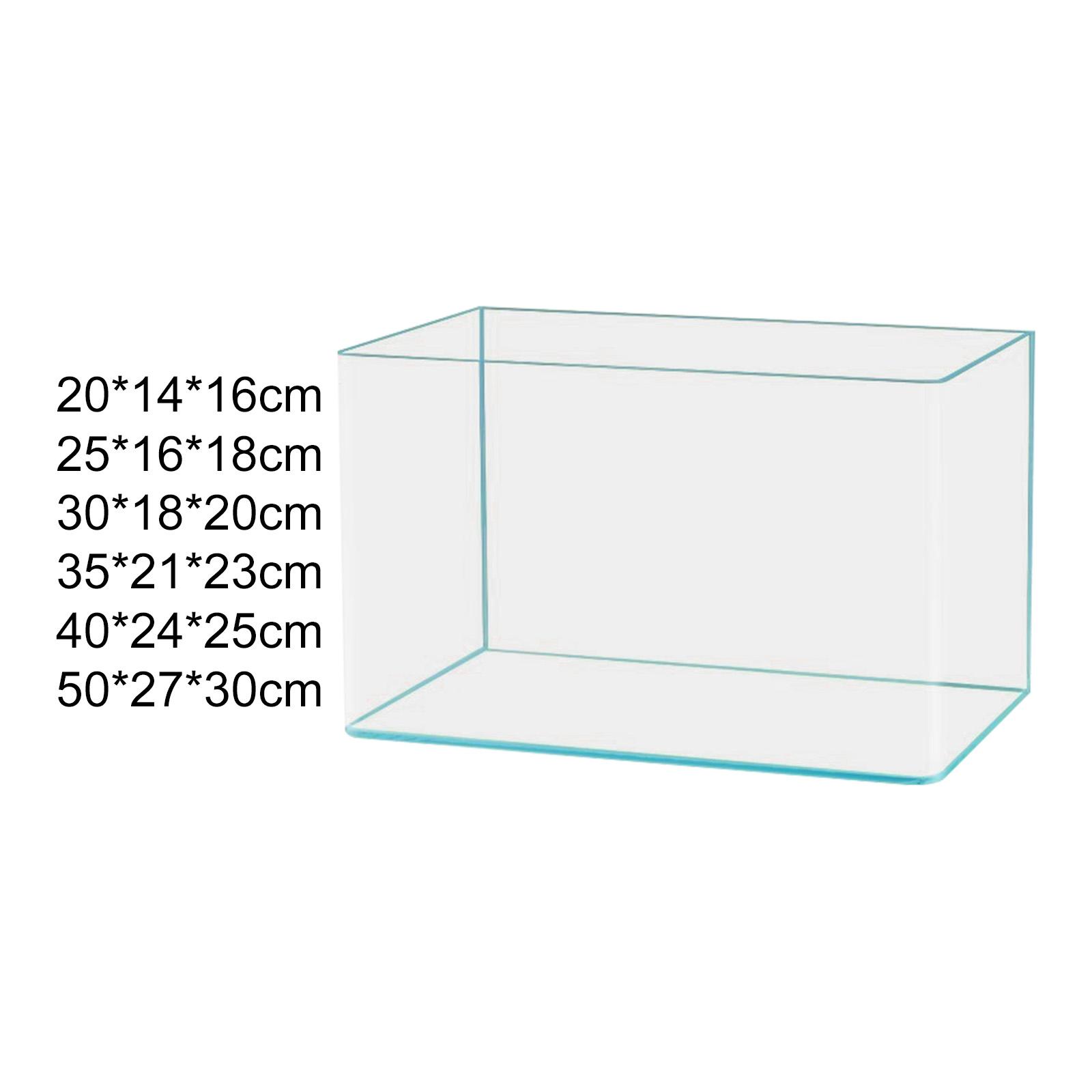 Clear Glass Fish Tank Decorati - Marine Aquarium All In One recension och pris