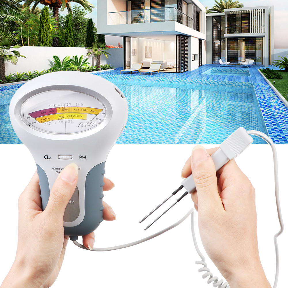 2 in 1 PH Chlorine Meter Teste - Marine Aquarium Water Testing recension och pris