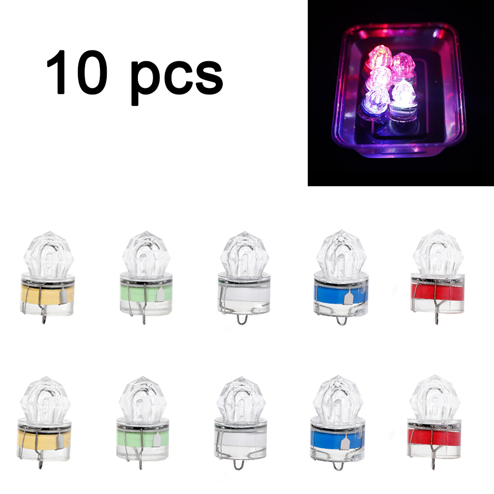 10 pcs LED Fishing Lamp Underw - Marine Aquarium Led recension och pris