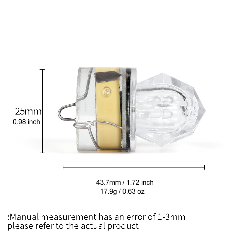 10 pcs LED Fishing Lamp Underw - Marine Aquarium Led recension och pris