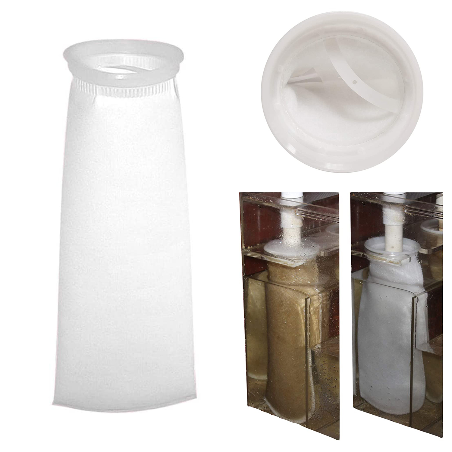 Aquarium Filter Socks Bags Fis - Marine Aquarium Filter Media recension och pris