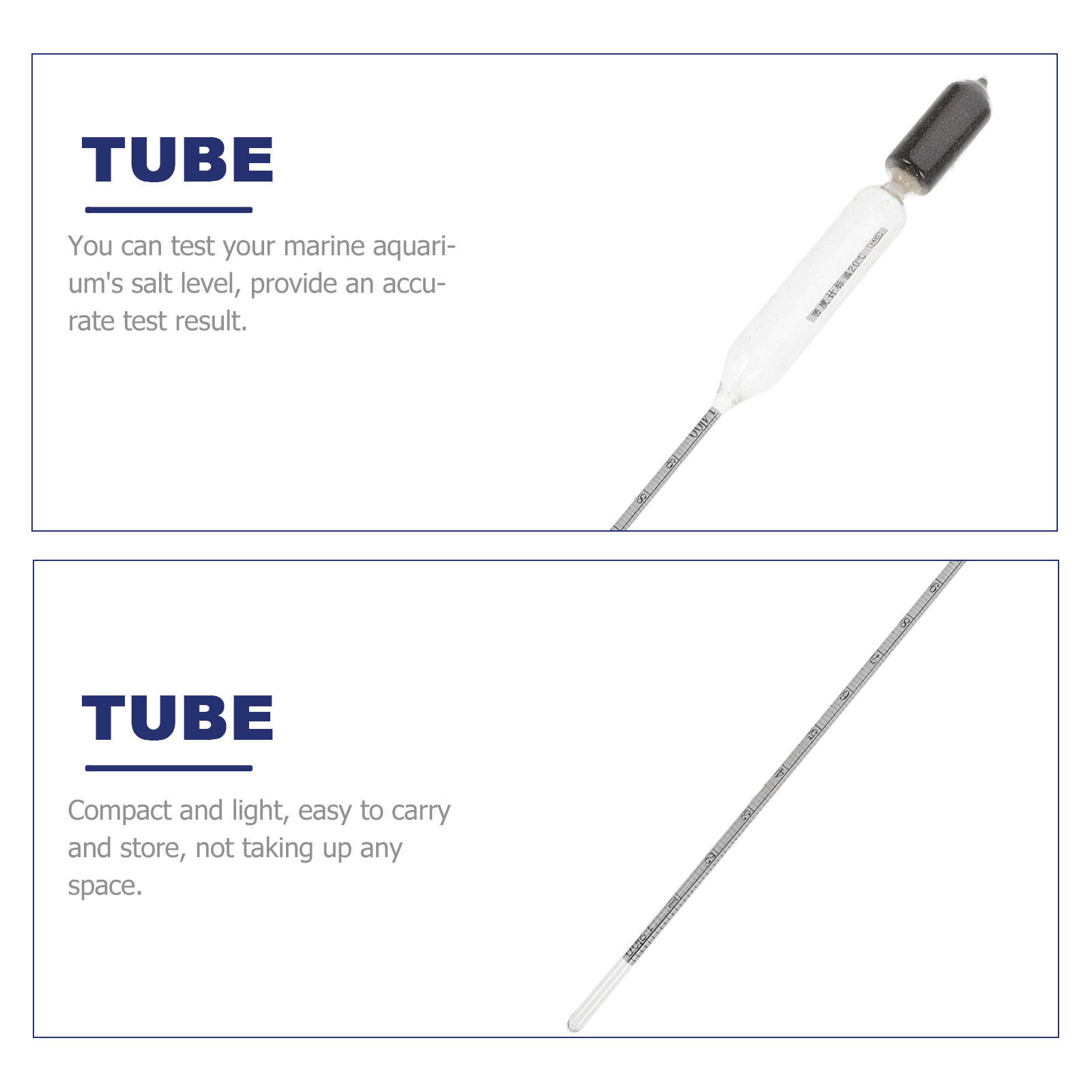 Salinity Hydrometer Profession - Marine Aquarium Water Testing recension och pris
