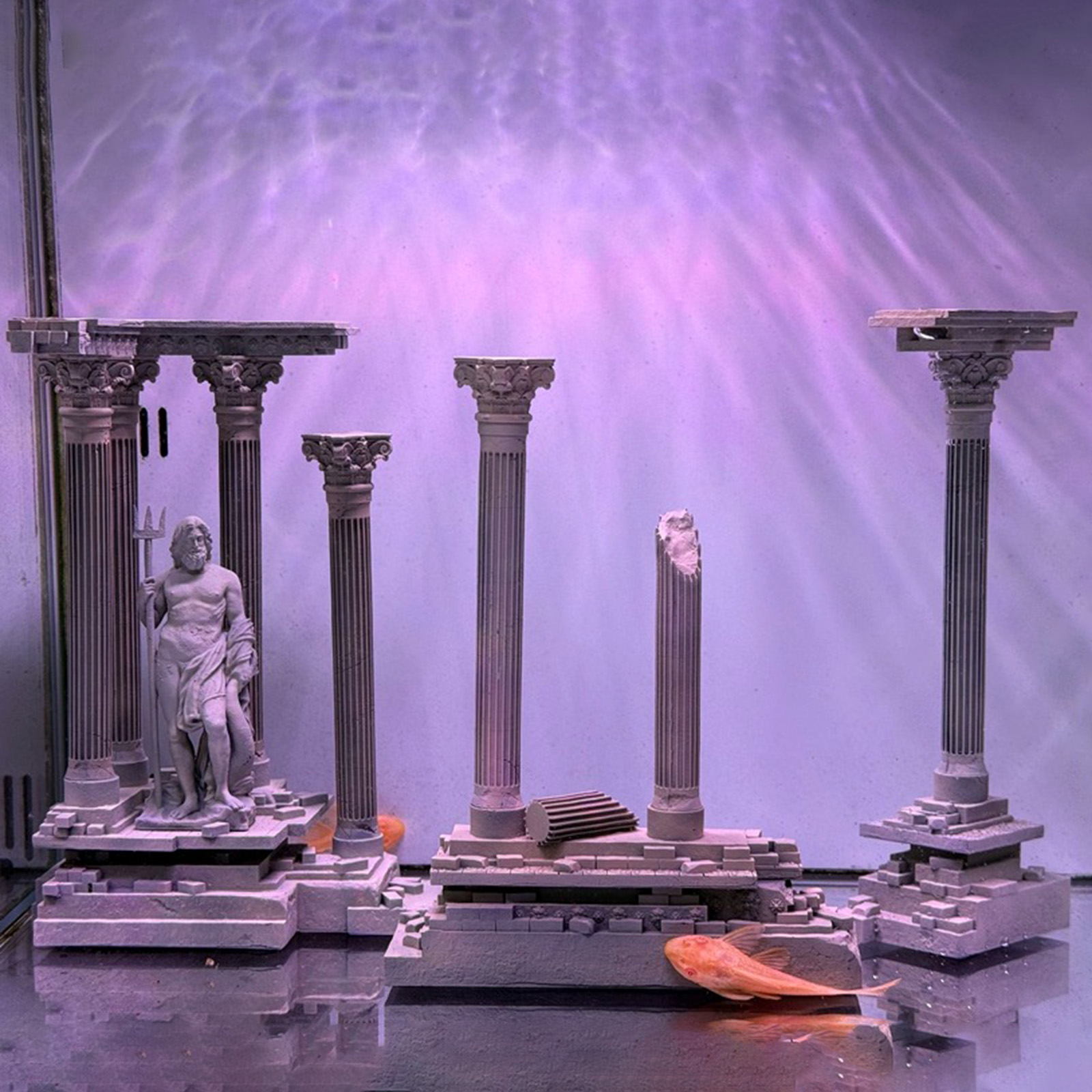 Roman Column Decoration Resin  - Marine Aquarium All In One recension och pris