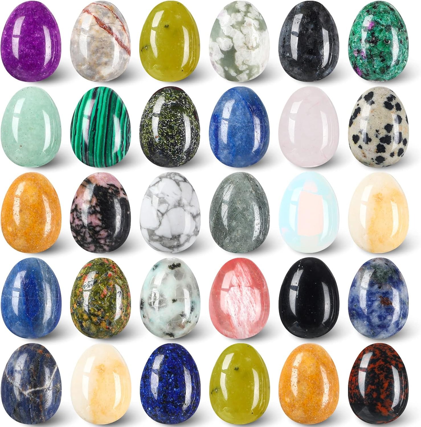 8  pcs natural crystal beads,  - Marine Aquarium All In One recension och pris