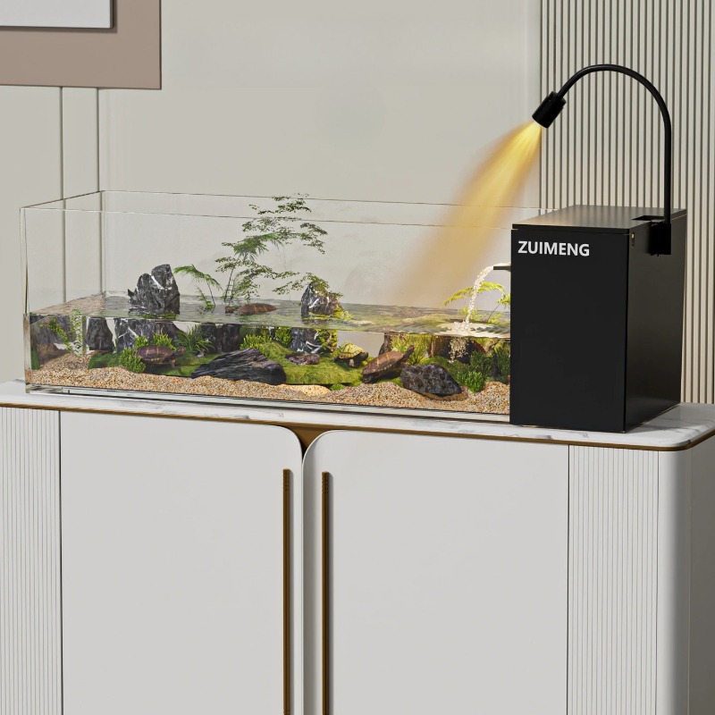 ‌Turtle Aquarium Tank - Fish & - Marine Aquarium All In One recension och pris