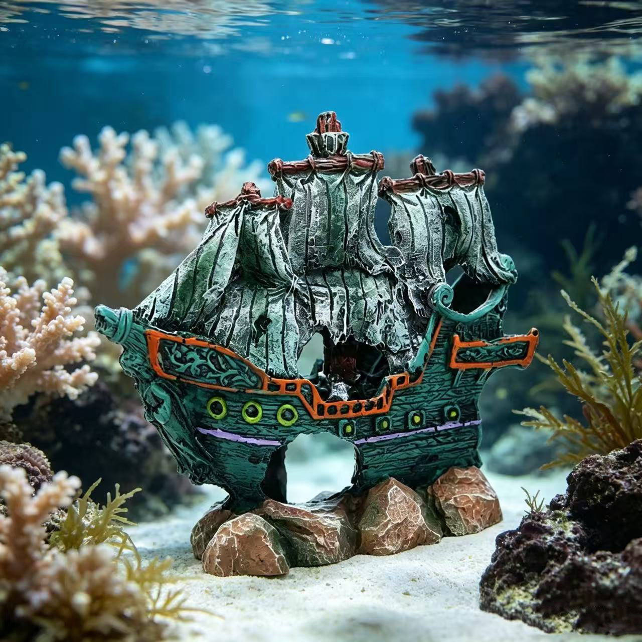 Aquarium Fish Tank Landscape S - Aquarium Marina recension och pris