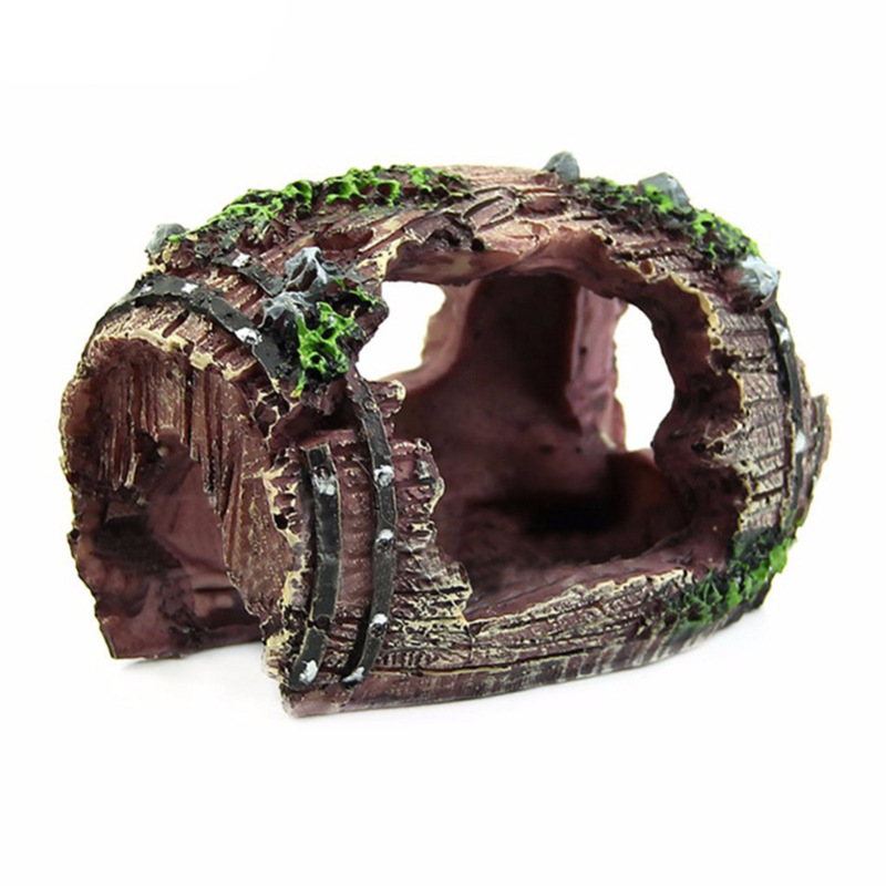 Aquarium Artificial Barrel Cav - Marine Aquarium All In One recension och pris