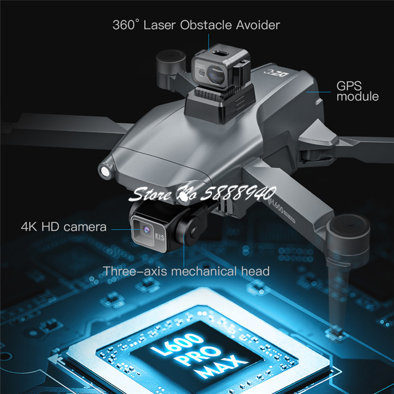 360 ° Obstacle Avoidance GPS S - Overflow Box Dual recension och pris