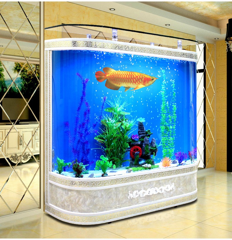 Customized Large Glass Fish Ta - Marine Aquarium Live recension och pris