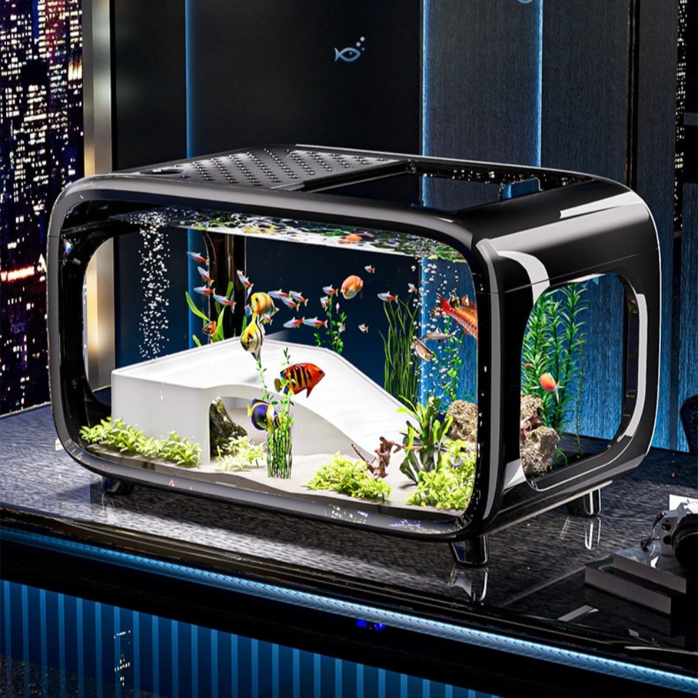 Transparent Luxury Fish Tank D - Marine Aquarium Live recension och pris