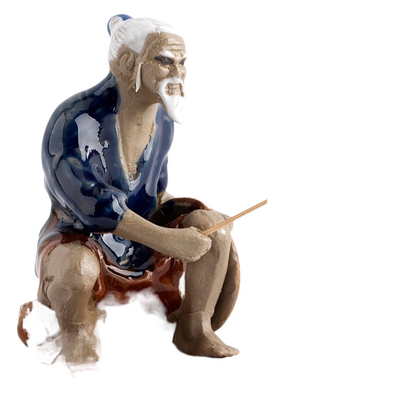 Ceramics Fisherman Boat Figuri - Aquarium Marina recension och pris