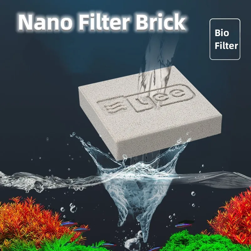 1/2pcs Fish Tank Nano Ceramic  - Marine Aquarium Filter Media recension och pris