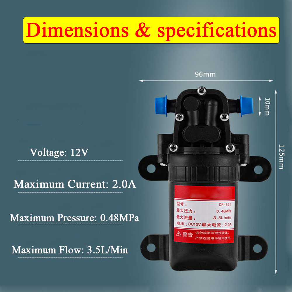 12v Agricultural Water Pump Po - Aquarium Marina recension och pris