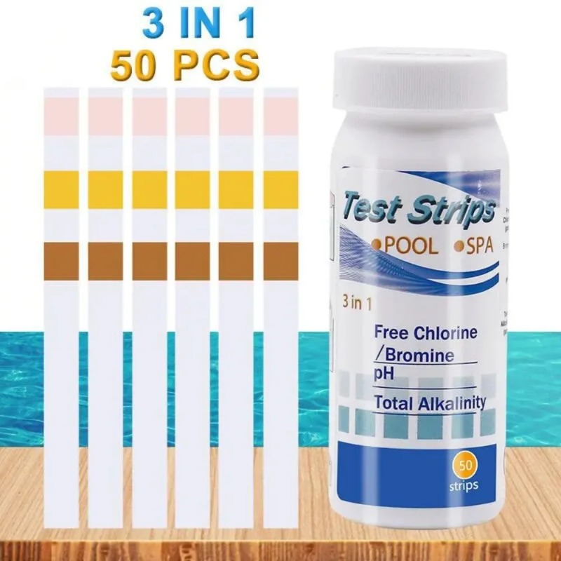 Chlorine PH Test Strips SPA Sw - Marine Aquarium Water Testing recension och pris