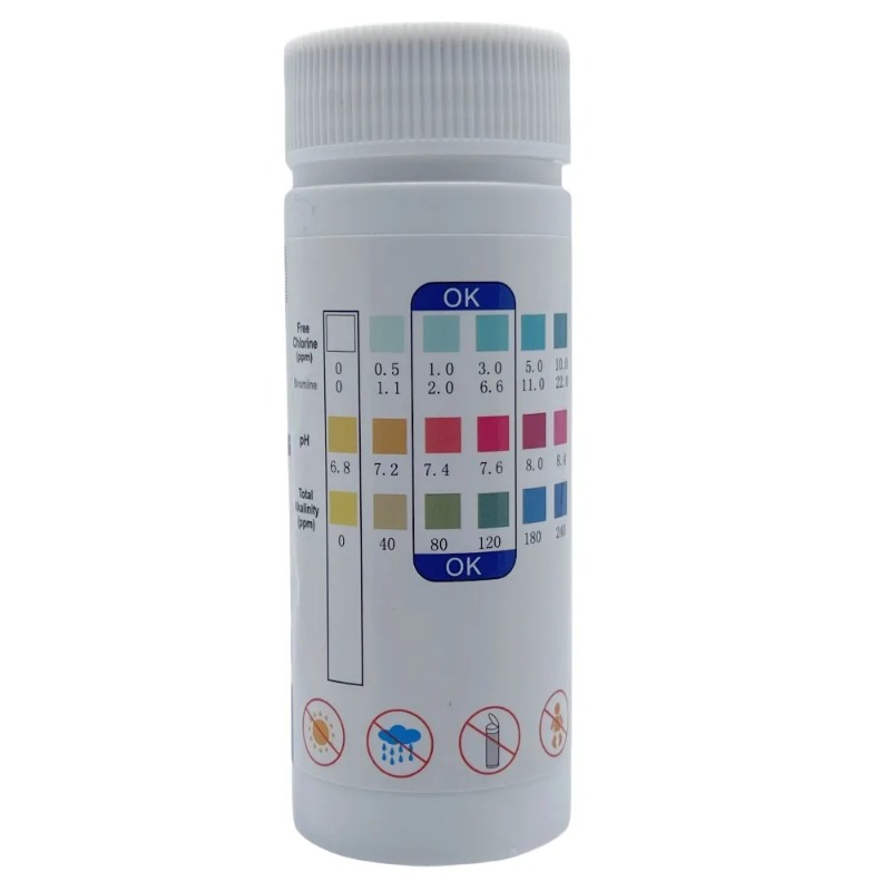 Chlorine PH Test Strips SPA Sw - Marine Aquarium Water Testing recension och pris