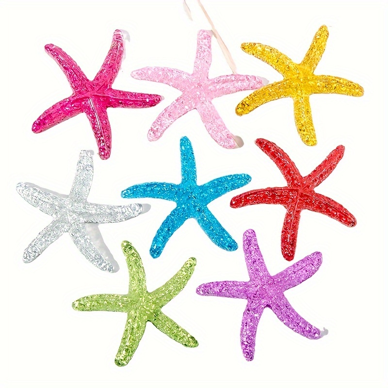 10Pcs 1.57 Inch Resin Starfish - Aquarium Innovative Marine recension och pris
