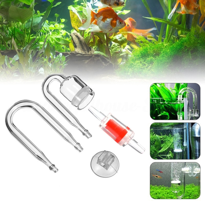4pcs Set DIY CO2 Diffuser For  - Marine Aquarium Live recension och pris