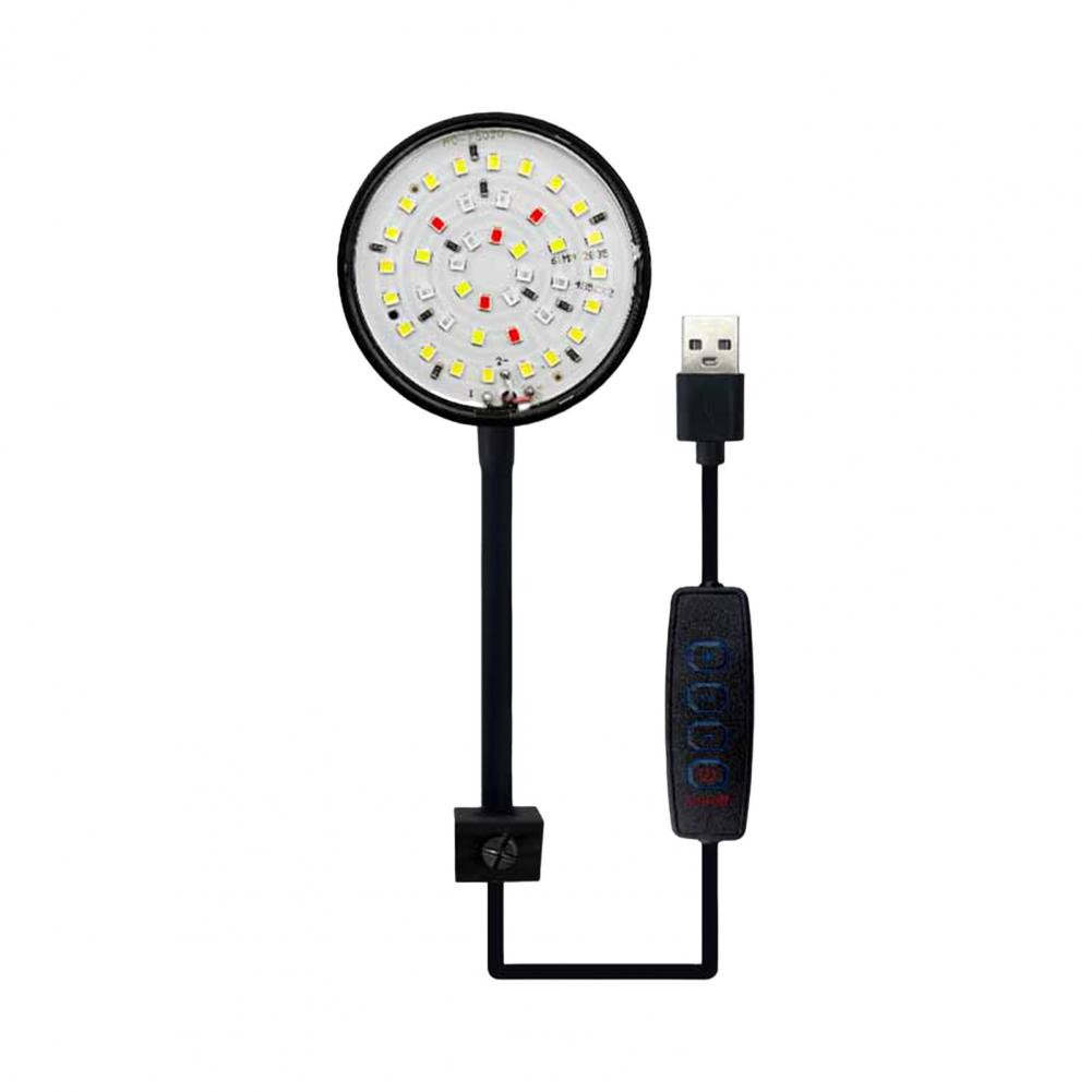 5W/7W Fish Tank Clip Lamp,USB  - Marine Aquarium Led recension och pris