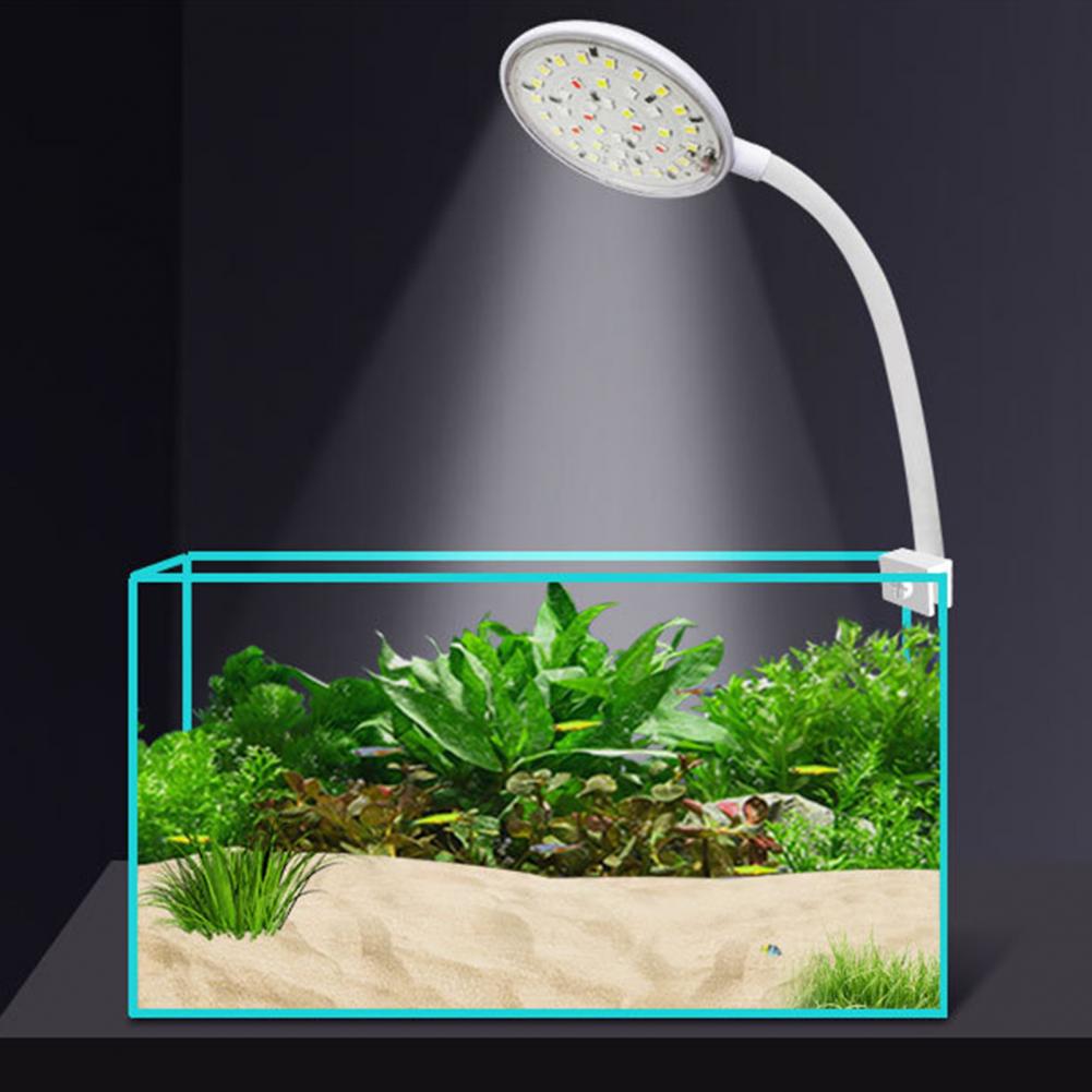 5W/7W Fish Tank Clip Lamp,USB  - Marine Aquarium Led recension och pris